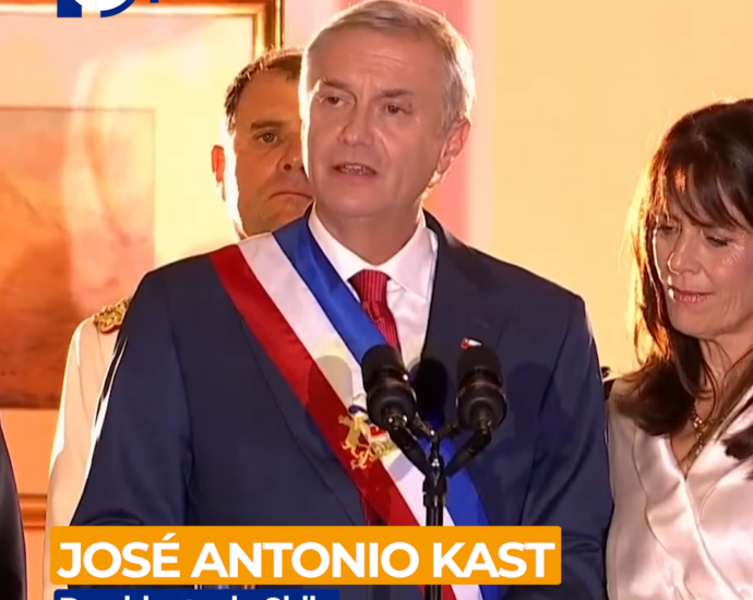 José Antonio Kast asume la presidencia con promesa de gobierno de emergencia