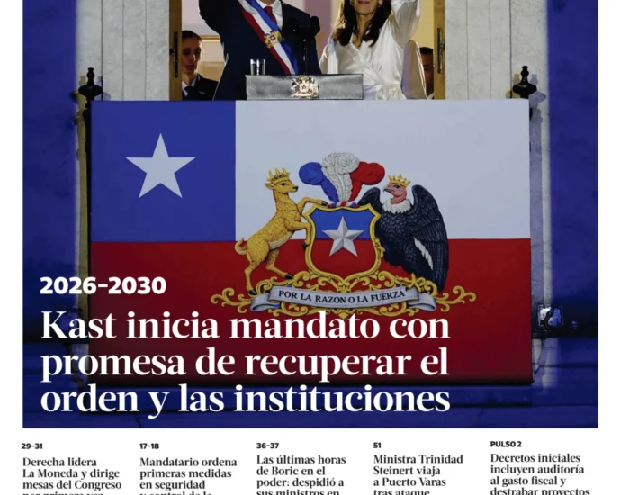 José Antonio Kast asume la presidencia en un Chile que vira a la derecha