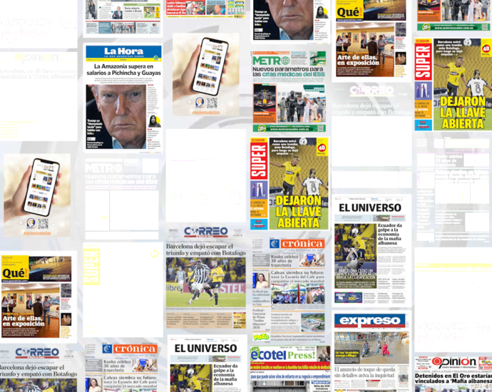 Operativo contra la mafia albanesa y crisis climática marcan la jornada en Ecuador