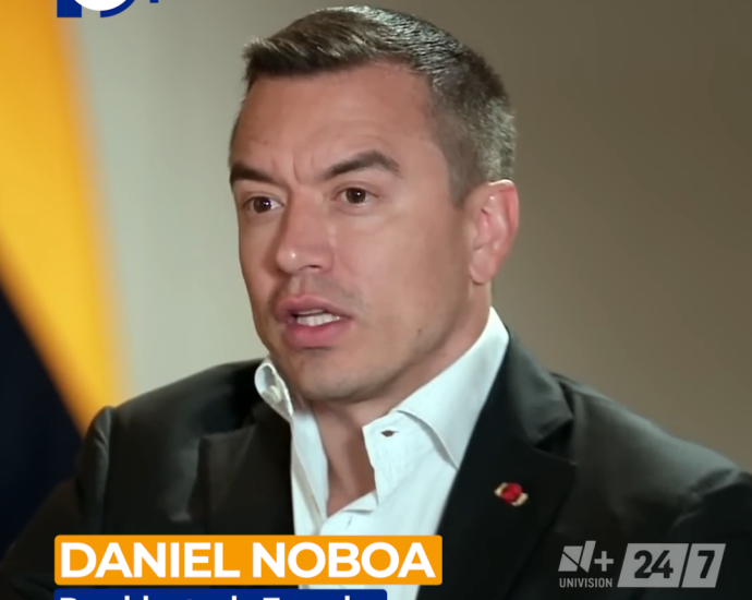 Noboa y EE. UU. sellan alianza militar contra el narcoterrorismo regional