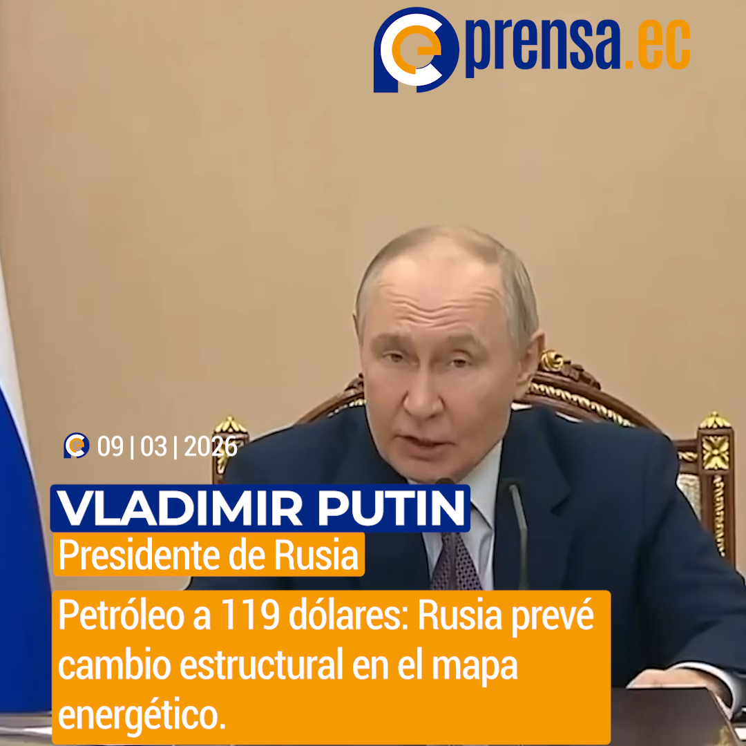 Vladimir Putin advierte desestabilización en el mercado energético global