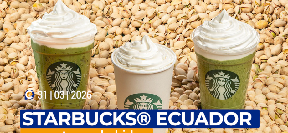 Starbucks® Ecuador presenta sus bebidas de Pistacho