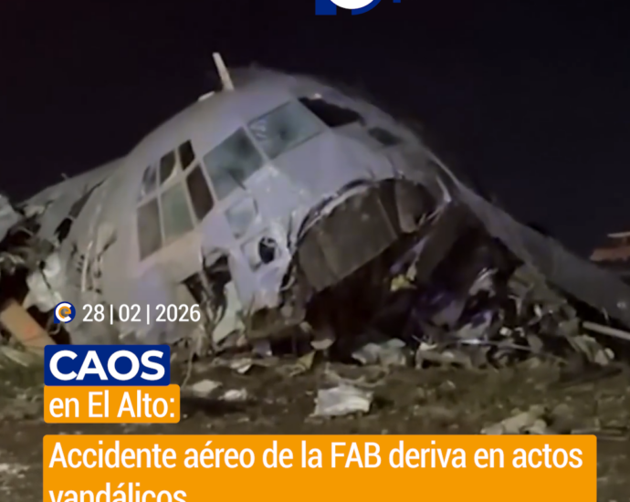 Tragedia aérea en El Alto: 22 muertos y descontrol social por carga de billetes