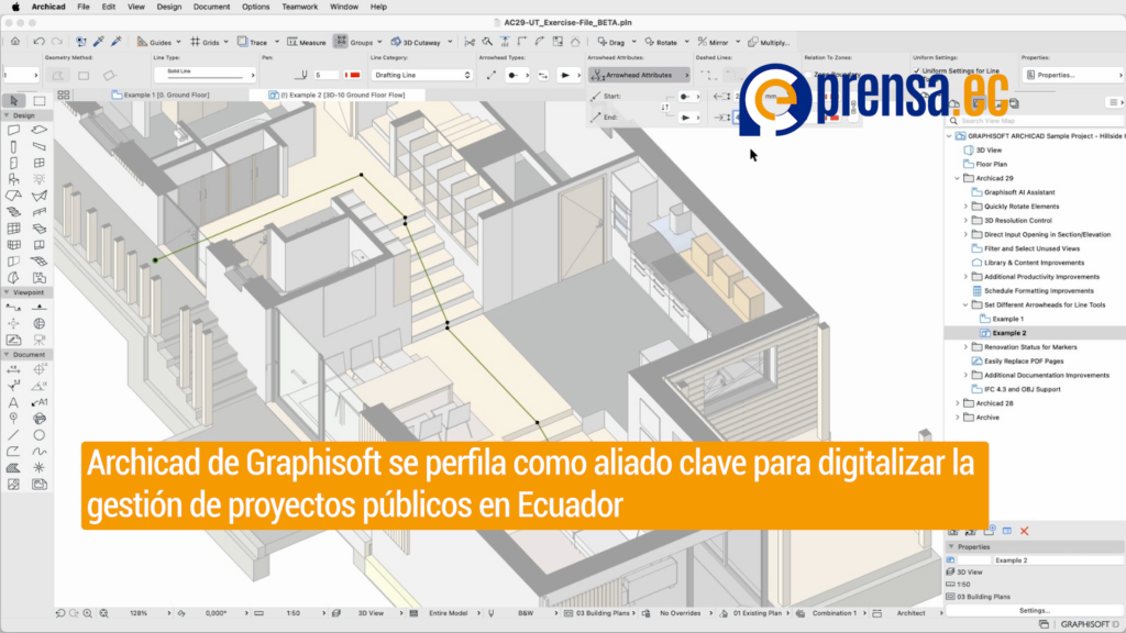 Archicad de Graphisoft se perfila como aliado clave para digitalizar la gestión de proyectos públicos en Ecuador