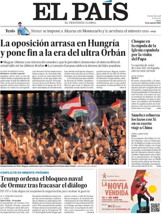 Cambio de ciclo político en Hungría y crisis geopolítica en Ormuz
