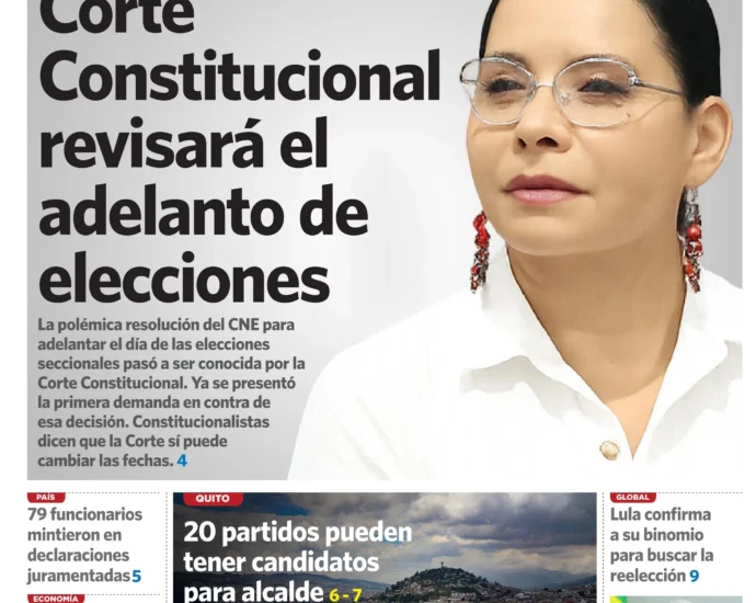 Corte y Contraloría bajo la lupa mientras Ecuador activa obras viales