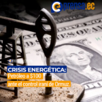 Petróleo supera los 100 dólares tras bloqueo persistente en el Estrecho de Ormuz