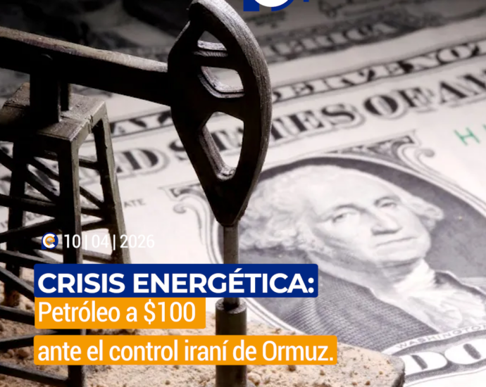 Petróleo supera los 100 dólares tras bloqueo persistente en el Estrecho de Ormuz