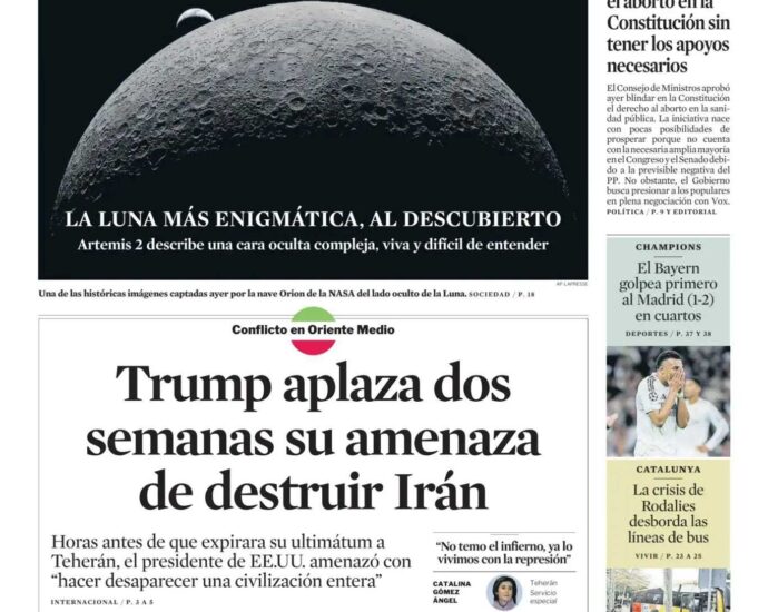 Crisis geopolítica y judicial marcan la agenda global este 8 de abril