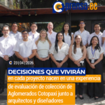 Decisiones que vivirán en cada proyecto nacen en una experiencia de evaluación de colección de Aglomerados Cotopaxi junto a arquitectos y diseñadores