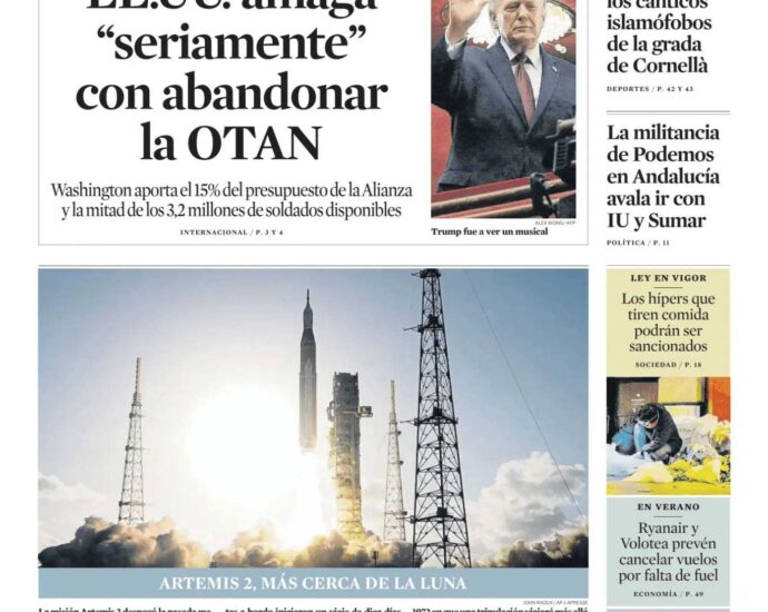 Donald Trump amenaza con la salida de EE.UU. de la OTAN