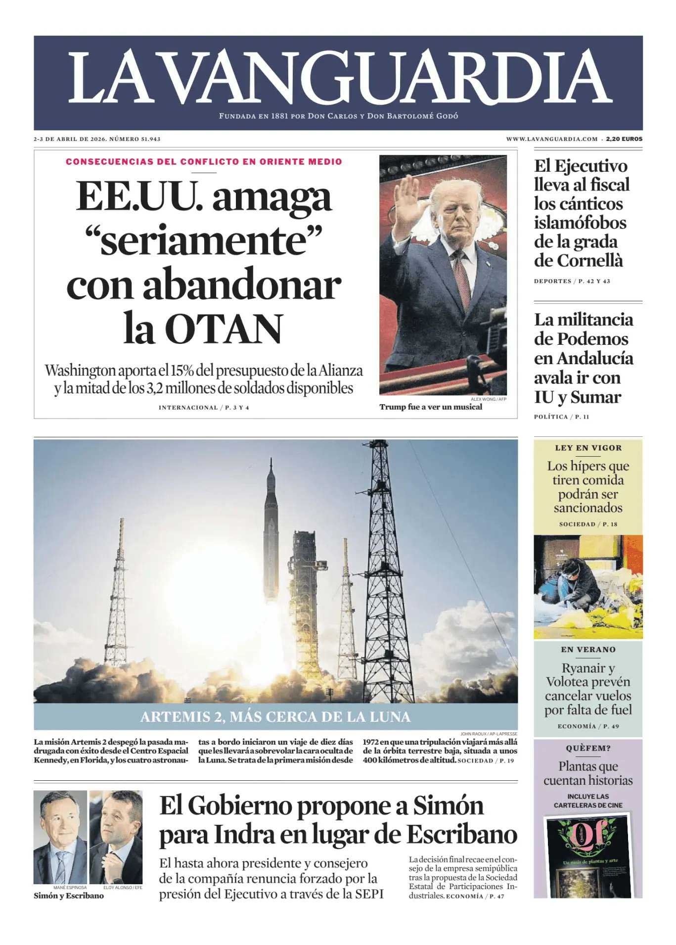 Donald Trump amenaza con la salida de EE.UU. de la OTAN