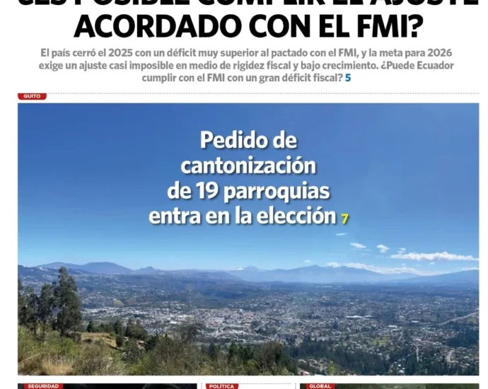 Ecuador enfrenta encrucijada por crisis energética y compromisos financieros con el FMI