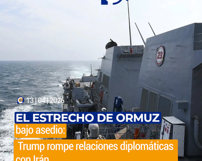 Trump ordena bloqueo naval en el Estrecho de Ormuz tras fallar negociaciones