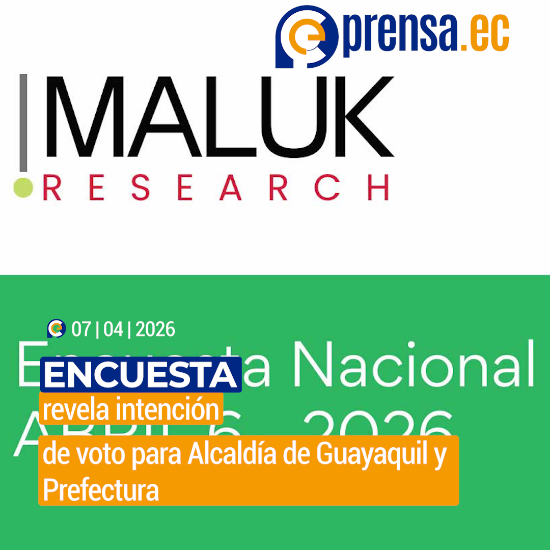 Encuesta revela intención de voto para Alcaldía de Guayaquil y Prefectura