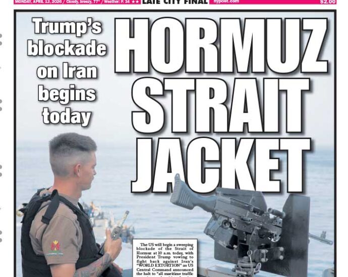 Estados Unidos inicia bloqueo total al Estrecho de Ormuz contra Irán