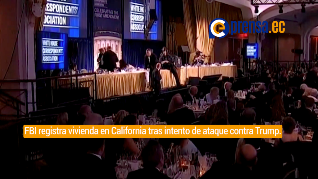 Trump tras evacuación: "Un oficial fue salvado por su chaleco antibalas"