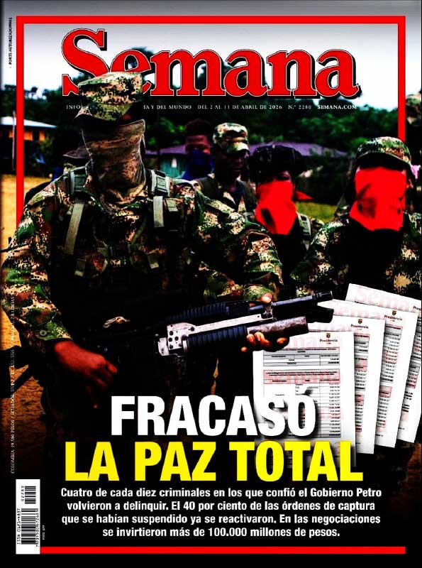 Fallo en la Paz Total: 40% de criminales beneficiados volvieron a delinquir