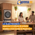 LG Electronics supera los 3.2 millones de unidades vendidas a nivel mundial de Washtower™