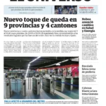 Noboa decreta toque de queda y anuncia subsidios ante crisis energética