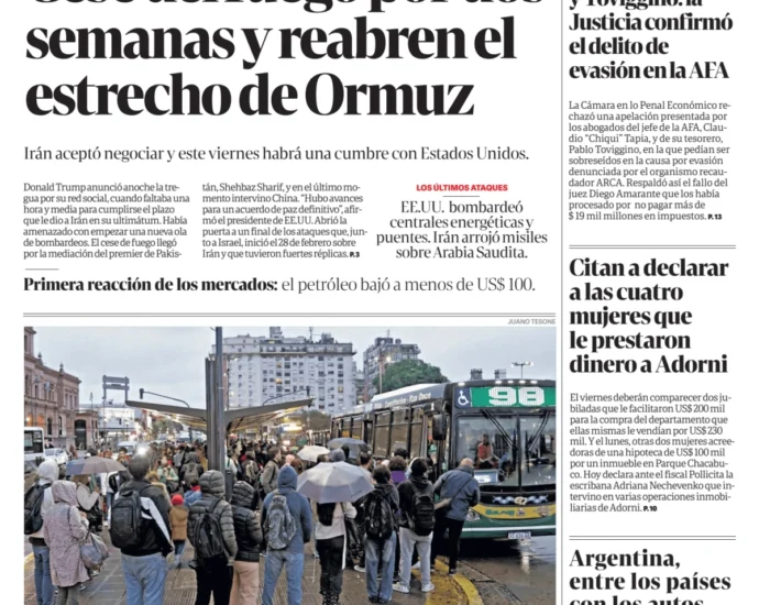 Tregua global y crisis de servicios marcan la agenda en Sudamérica