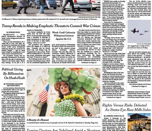 Trump lanza ultimátum a Irán tras rescate de aviador en Ormuz