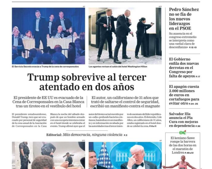 Trump sobrevive a un tercer intento de atentado en Washington