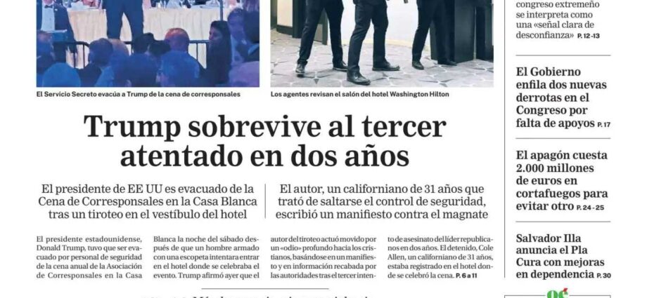 Trump sobrevive a un tercer intento de atentado en Washington