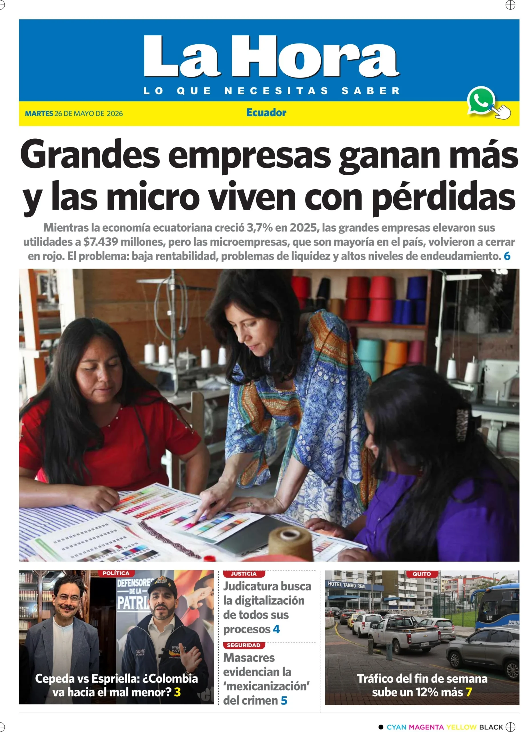 Balance económico y social marca el retorno del feriado en Ecuador