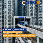 China inaugura la estación de tren más grande del mundo en Chongqing