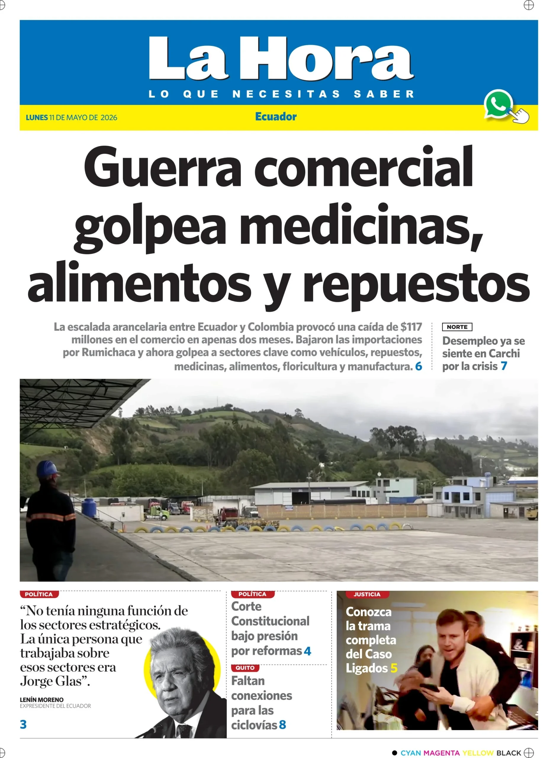 Crisis comercial con Colombia y estancamiento social marcan la agenda nacional