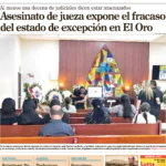 Crisis judicial e inseguridad marcan la agenda informativa en Ecuador