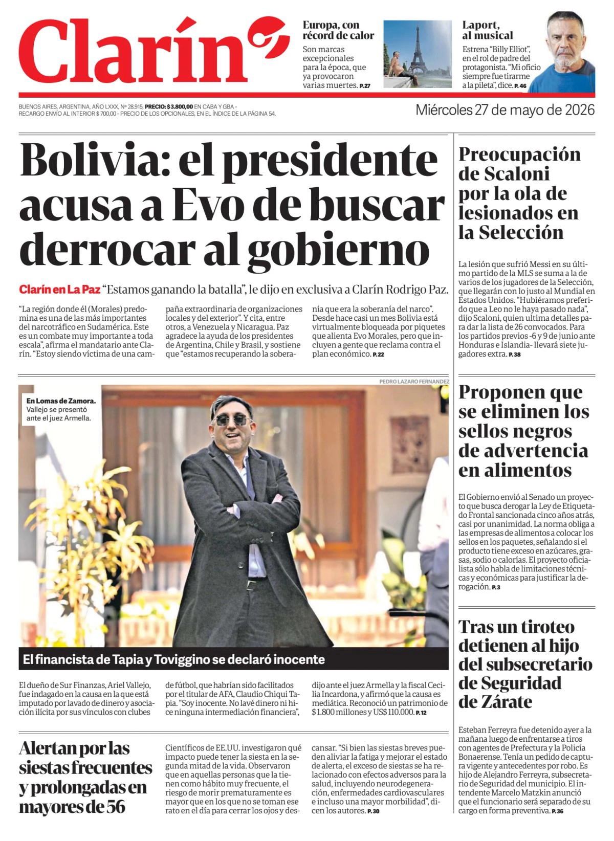 Crisis política y tensiones sectoriales concentran la agenda en Sudamérica