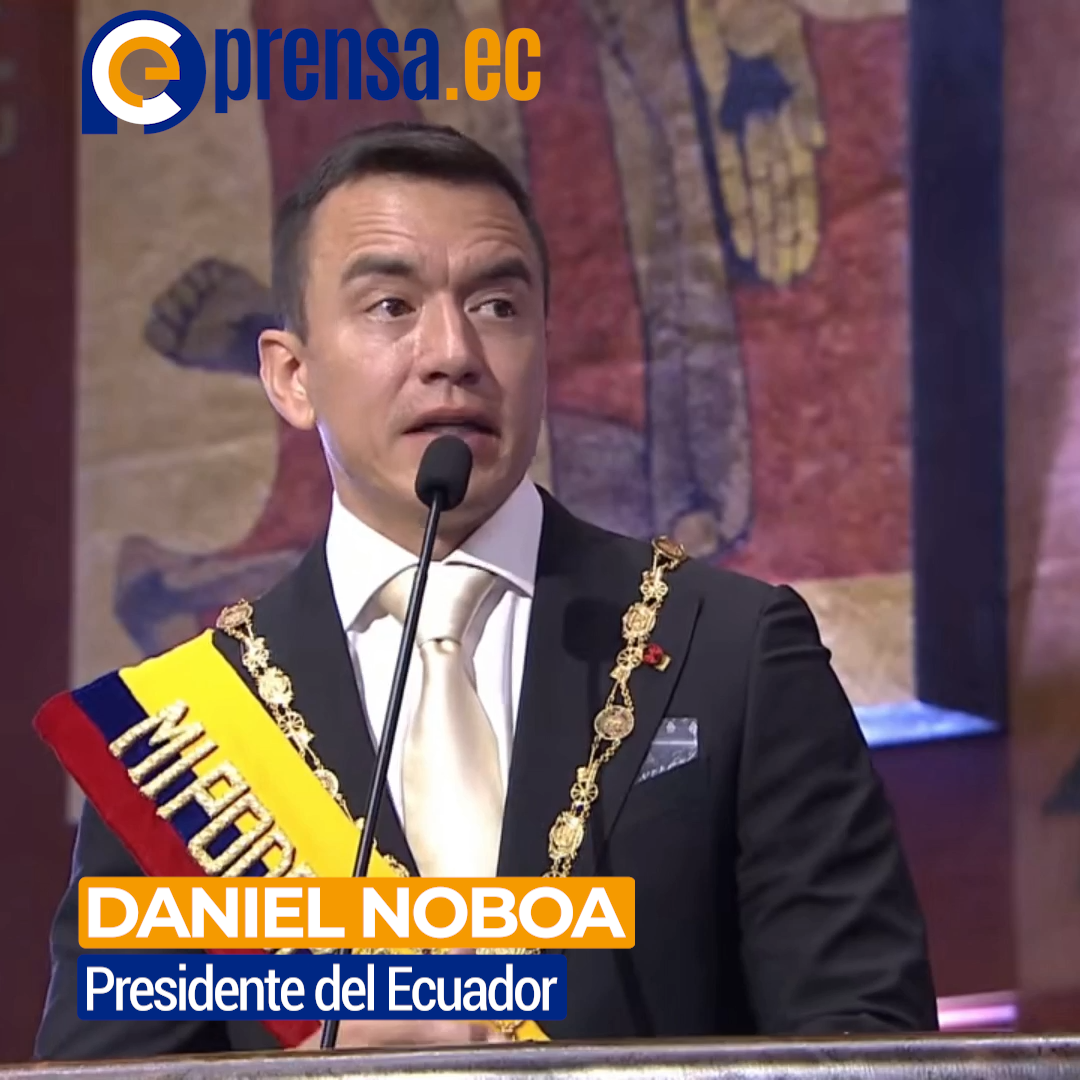 Daniel Noboa presenta balance de gestión centrado en seguridad e infraestructura vial