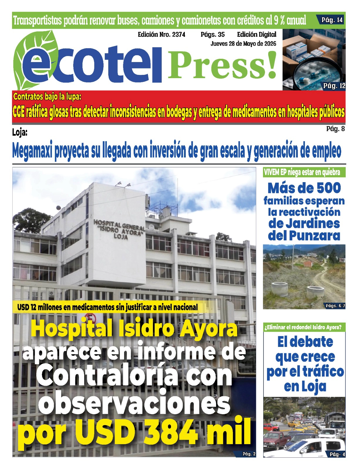 Ecuador analiza cambios estructurales en infraestructura y el sistema financiero regional