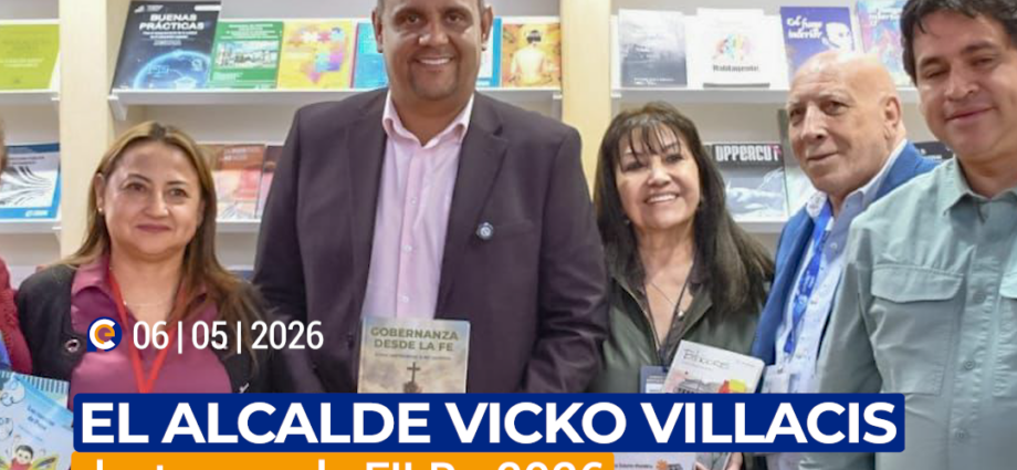 El alcalde Vicko Villacis destaca en la FILBo 2026 con éxito de Gobernanza desde la Fe