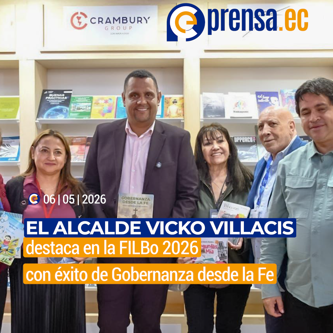 El alcalde Vicko Villacis destaca en la FILBo 2026 con éxito de Gobernanza desde la Fe