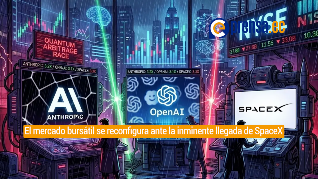 IPO de SpaceX, OpenAI y Anthropic desatan frenesí comercial en Wall Street