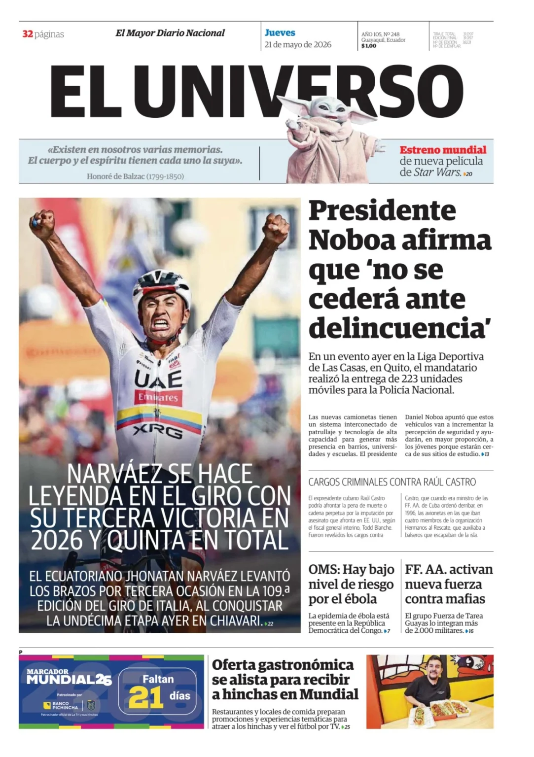 Estrategias de seguridad y crisis de transporte concentran la atención nacional