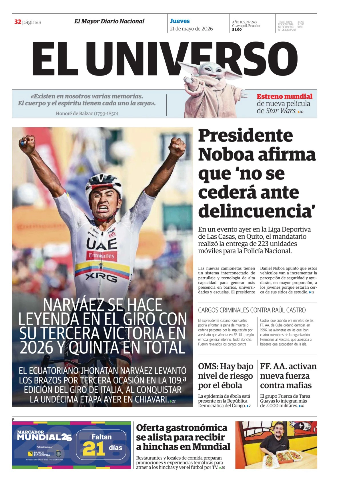 Estrategias de seguridad y crisis de transporte concentran la atención nacional