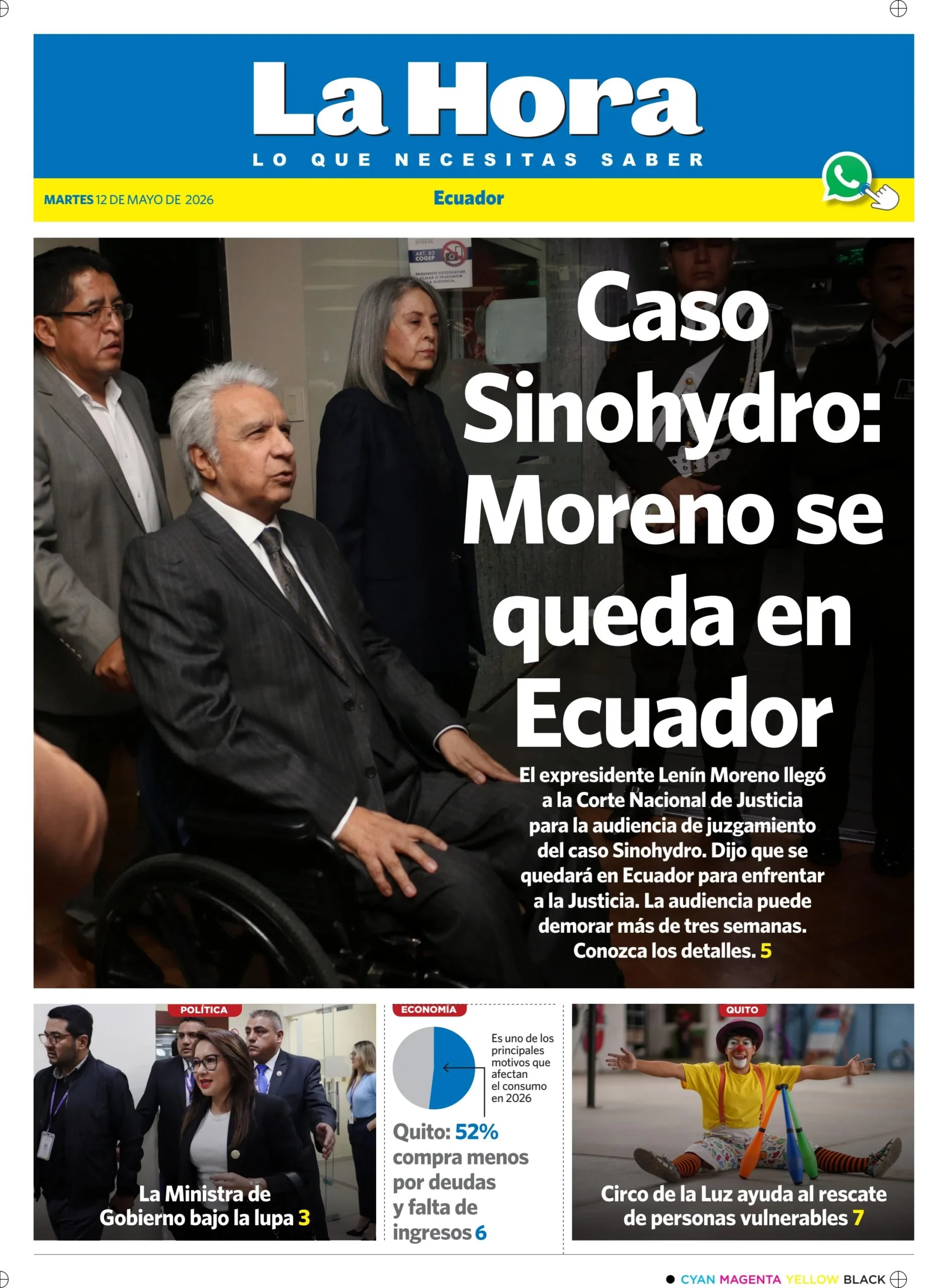 Justicia, seguridad y economía marcan la agenda nacional en Ecuador