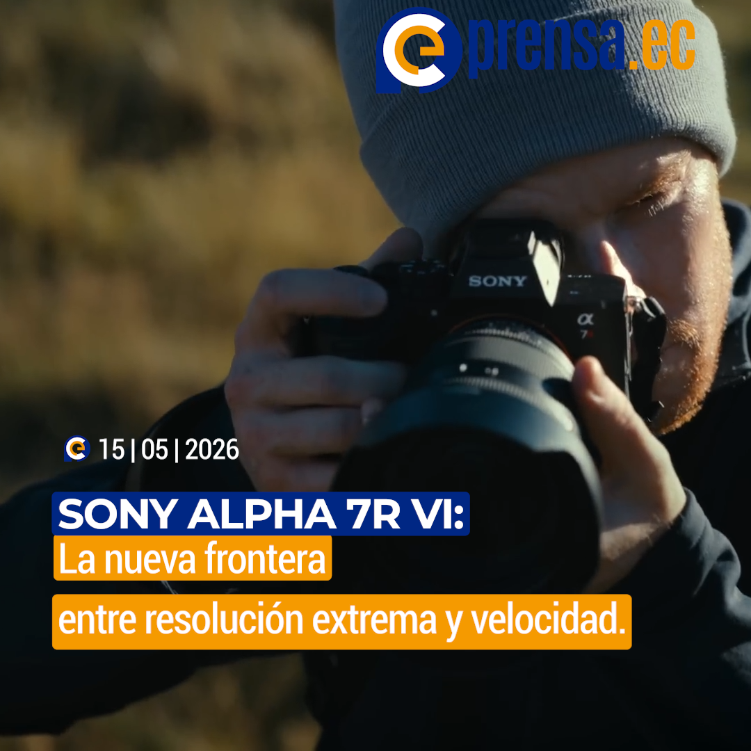 Sony presenta la Sony Alpha 7R VI con sensor de 66.8 megapíxeles