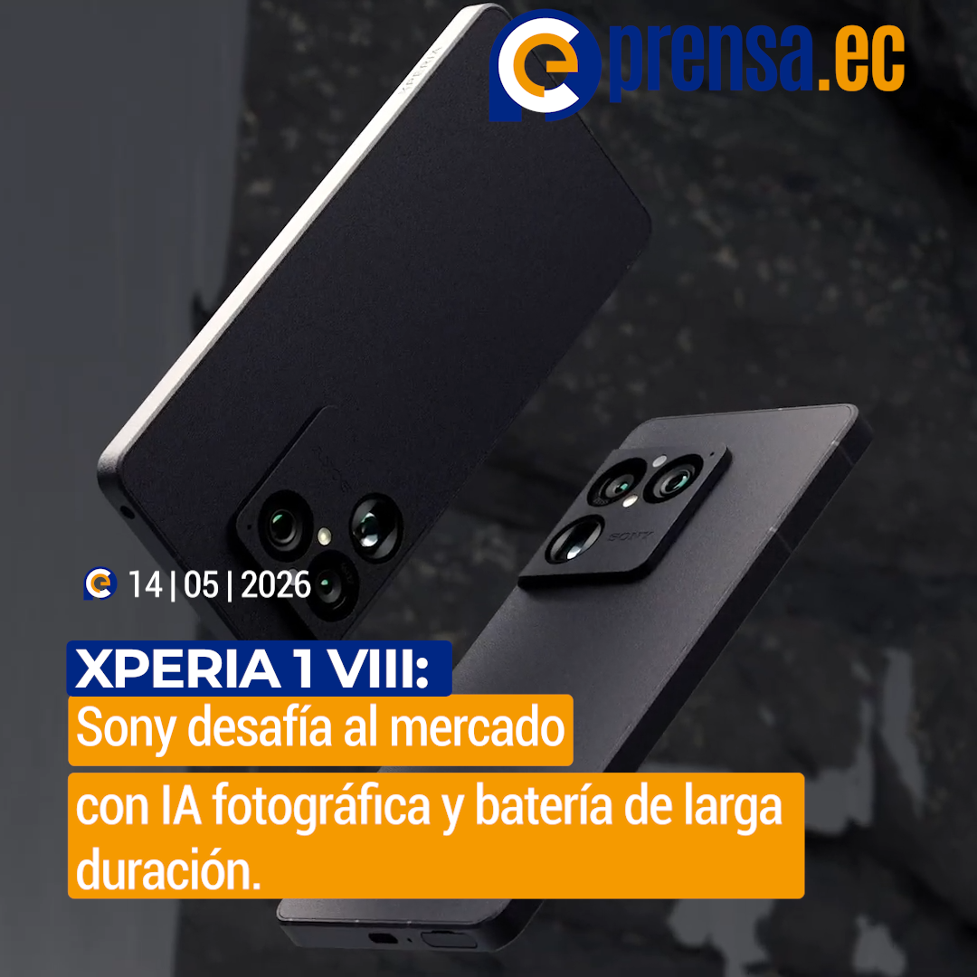 Sony lanza el Xperia 1 VIII con asistente de fotografía por IA