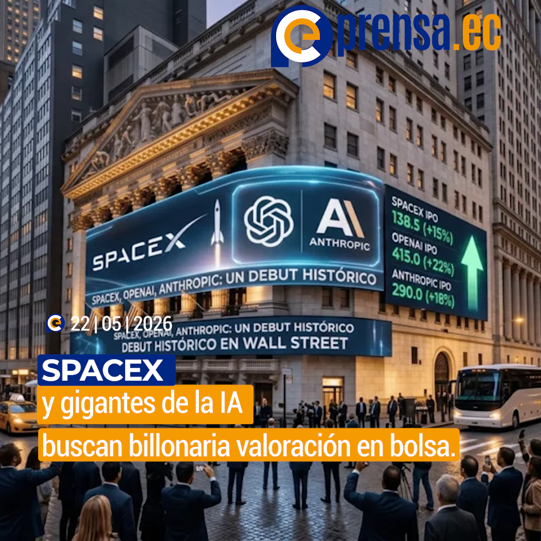 IPO de SpaceX, OpenAI y Anthropic desatan frenesí comercial en Wall Street