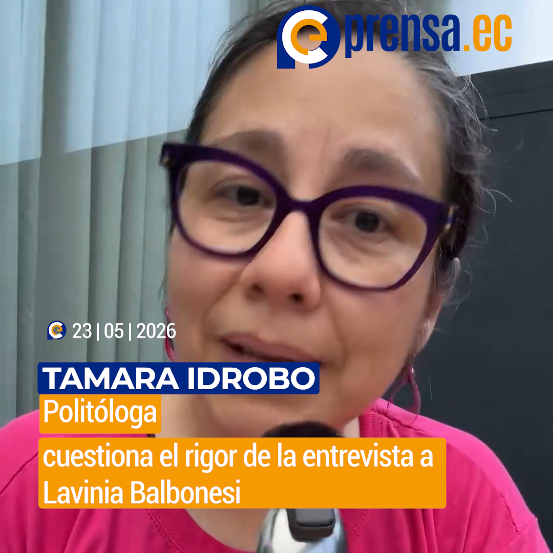 Polémica en Ecuador por titulación de Lavinia Valbonesi en ocho meses