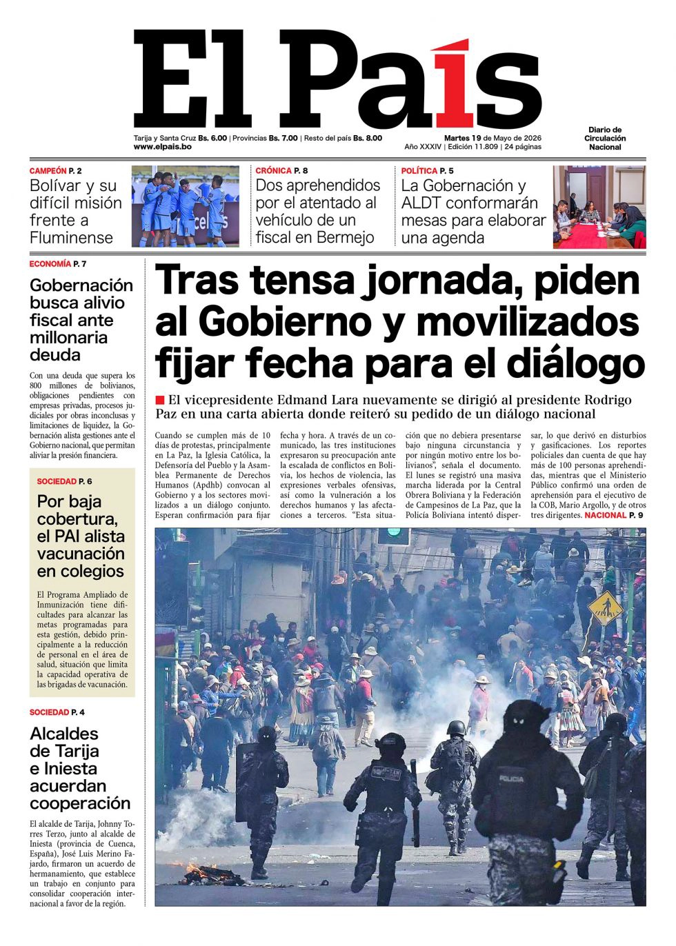 Tensión política y económica redefine la agenda pública en Sudamérica