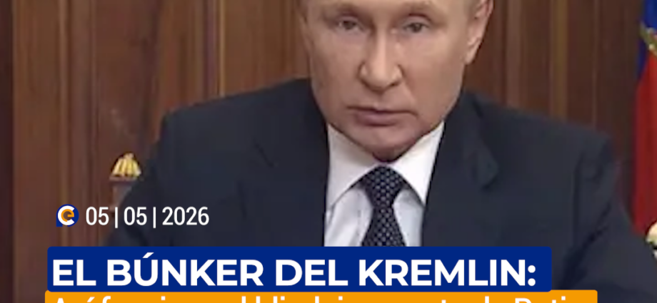Vladimir Putin intensifica su aislamiento en búnkeres subterráneos por amenazas contra su seguridad